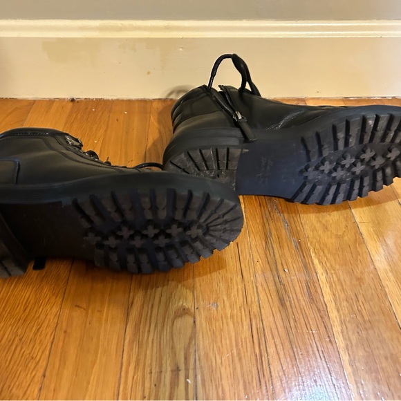 Black Leather Women’s Boots - Picture 2 of 8